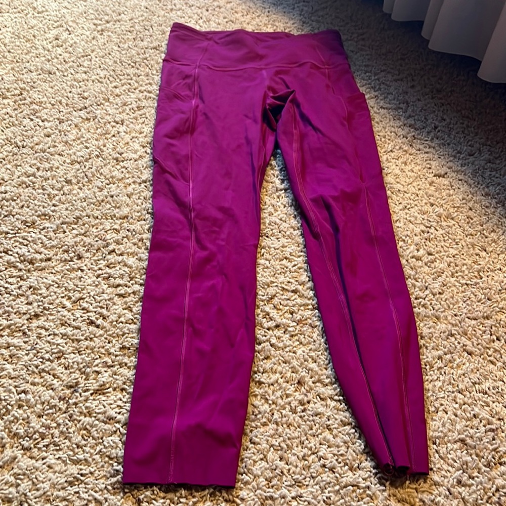 Lululemon fast and free leggings